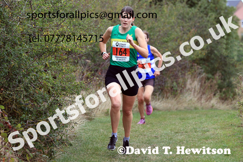 SSenior Womens Relay, 2025 Farringdon Cross Country Relays, Sunderland. Photo: David T. Hewitson/Sports for All Pics